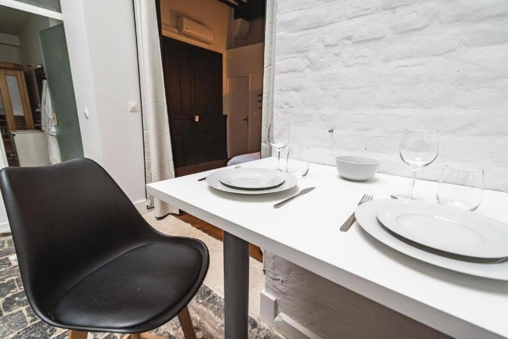 Steam, Baignoire Balneo Et Clim Appartement Reims Buitenkant foto