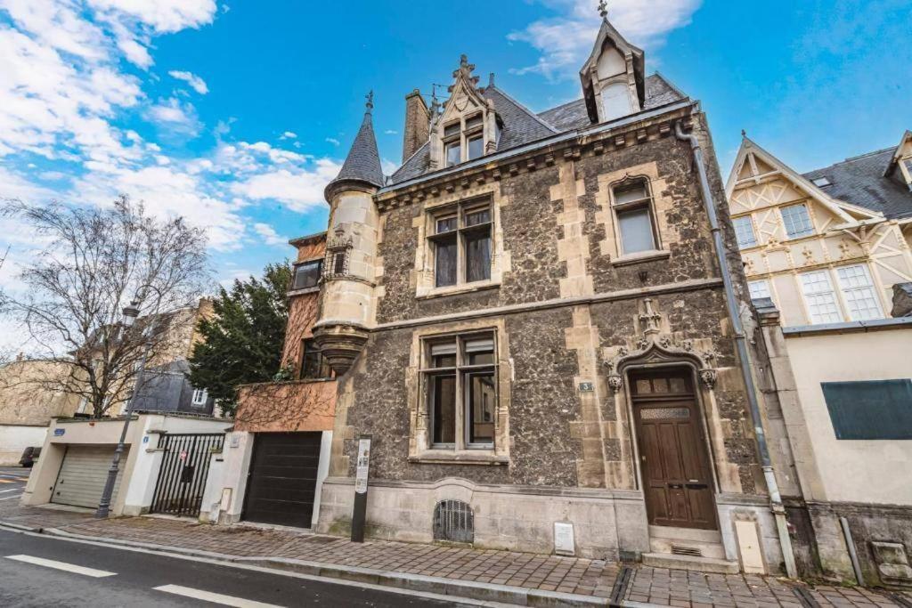 Steam, Baignoire Balneo Et Clim Appartement Reims Buitenkant foto