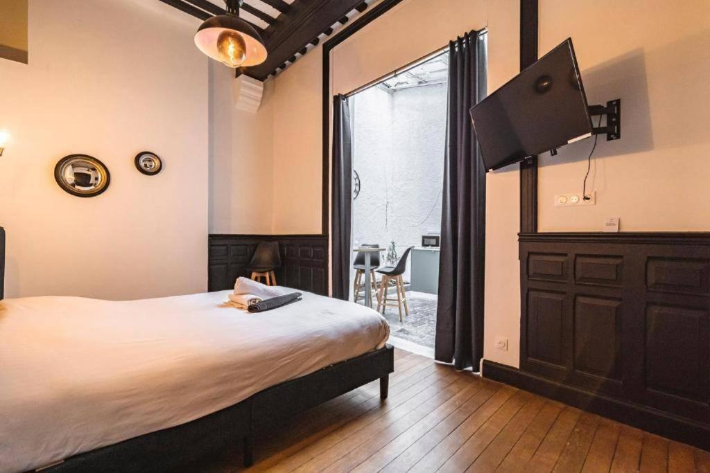 Steam, Baignoire Balneo Et Clim Appartement Reims Buitenkant foto
